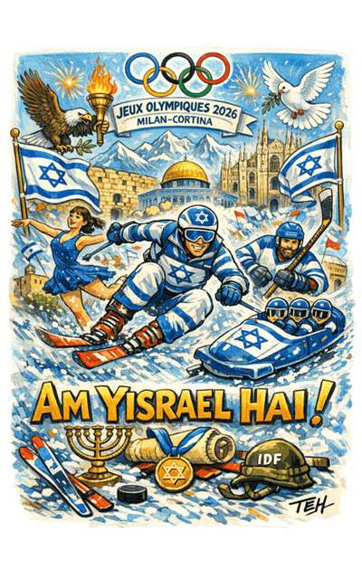 Image de couverture de AM YISRAEL HAI – ISRAËL FAIT VIBRER LES JEUX OLYMPIQUES D’HIVER 2026, LE PEUPLE VIT