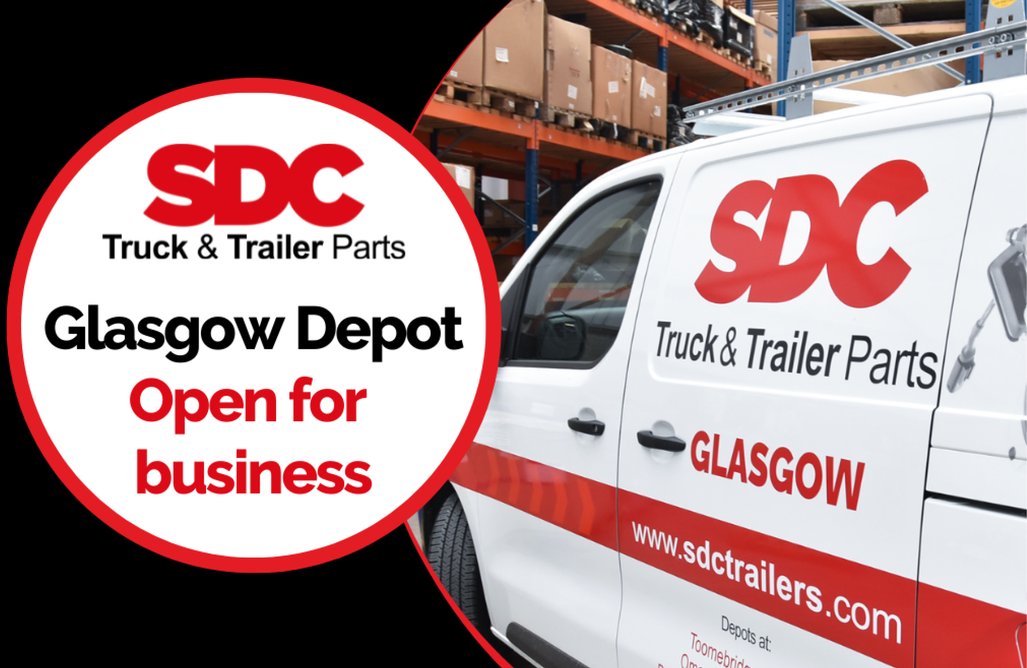 SDC Truck & Trailer Parts open new Glasgow depot