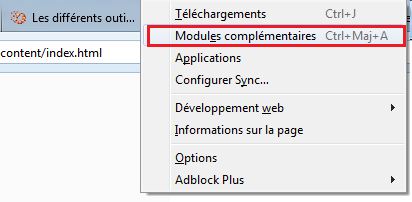Modules complémentaires