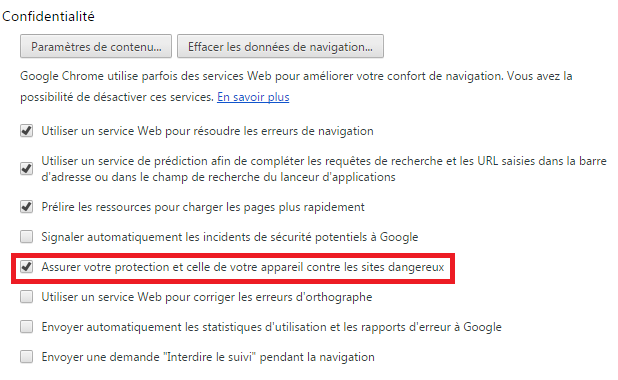 Assurer votre protection et celle de votre appareil