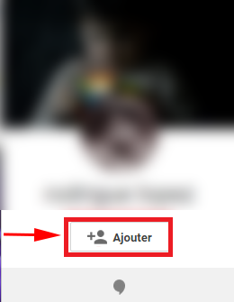 Attendez l'arrivée du bouton Ajouter.