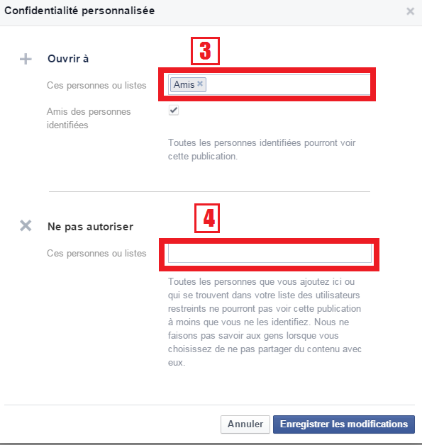 Gérer qui a