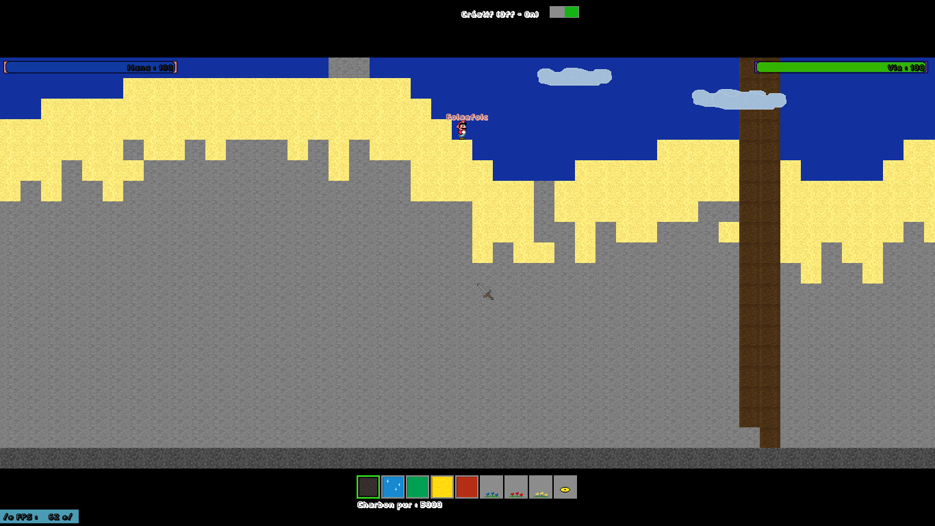 [Sandbox 2D][Pygame-Python] UrWorld - OpenClassrooms