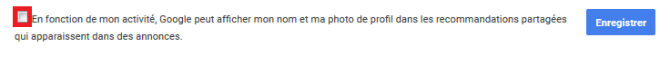 Décochez la case.