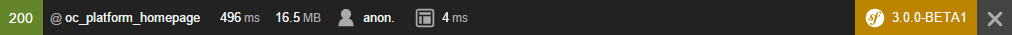 La toolbar apparaît