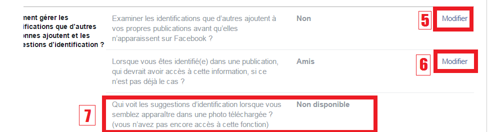 Gérer les identifications