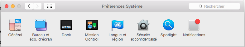 Bureau et économiseur d'écran