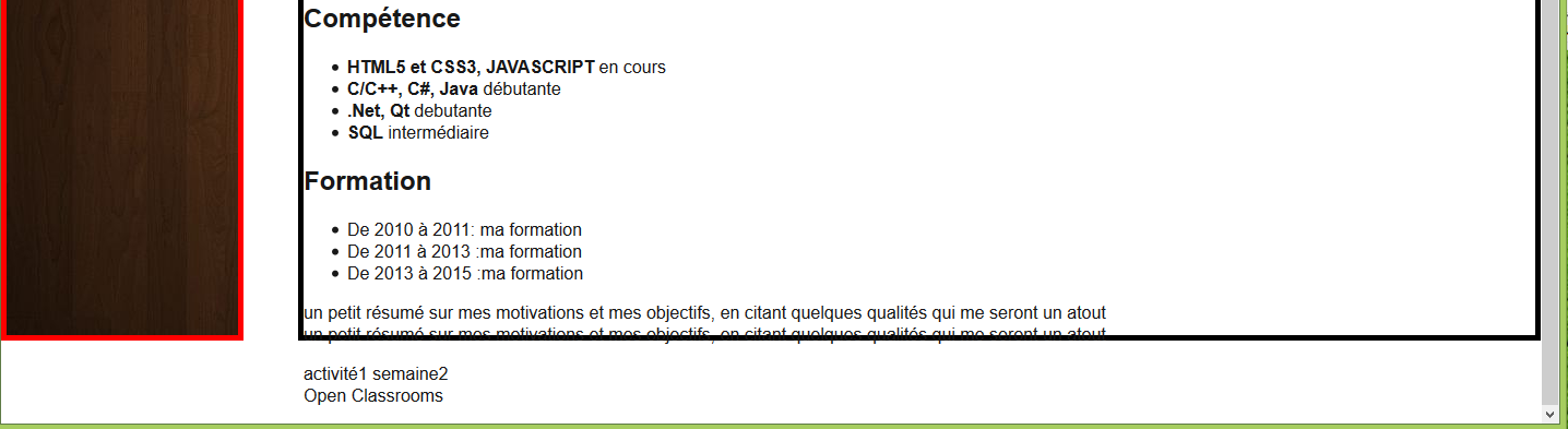 L'affichage Ne Remplit Pas Tout L'écran [Résolu] taille des block 100% ne remplit pas l'écran - exercice du
