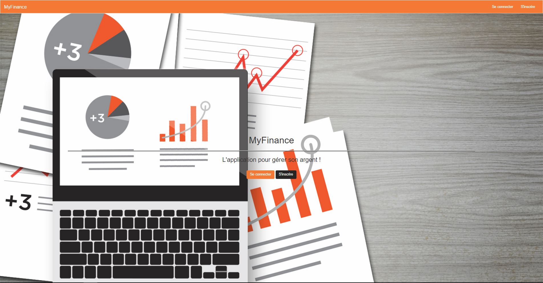 [Site ] MyFinance par C_IsmE page 1 OpenClassrooms