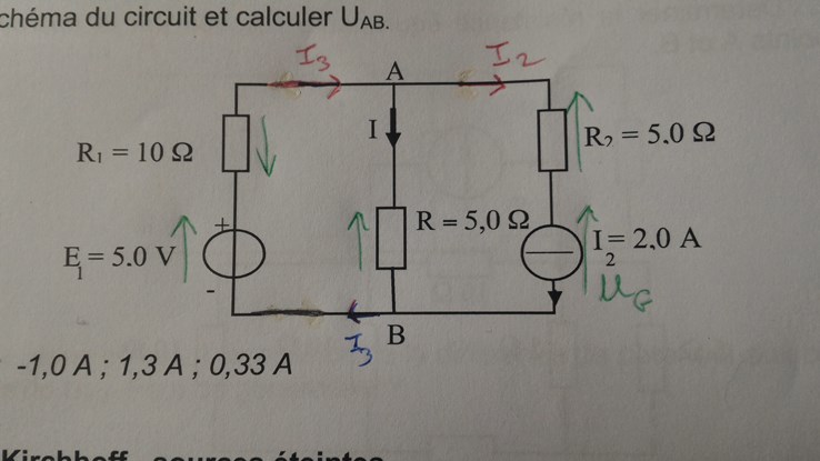 [Résolu] Lois de kirchoff par tlehir-k - page 1 - OpenClassrooms