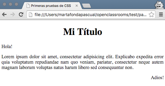 Alineación de texto