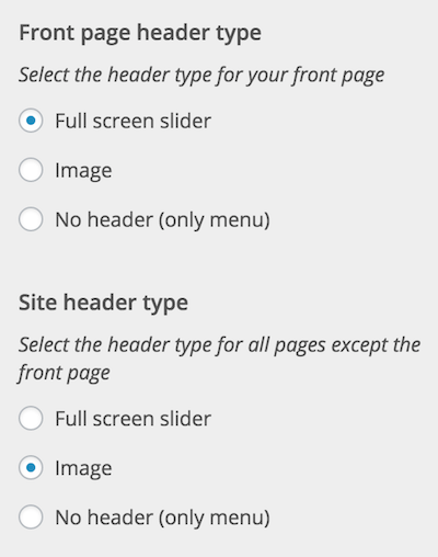 Setting page layouts