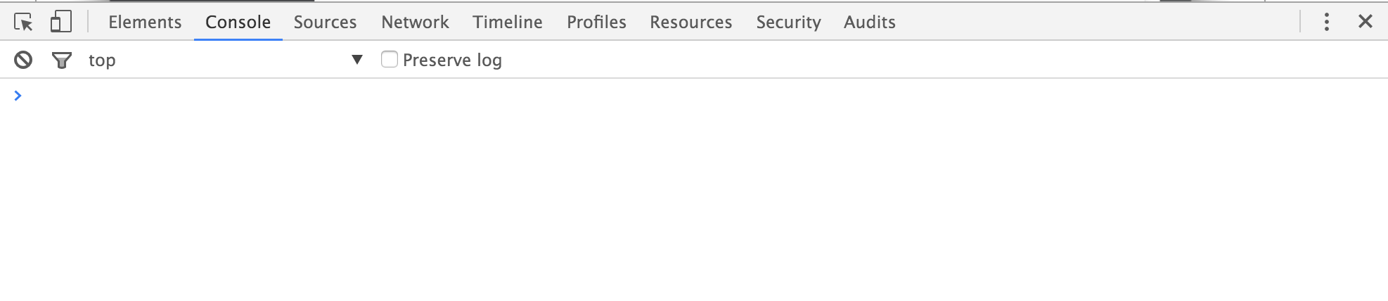 Developer tools (JavaScript console)