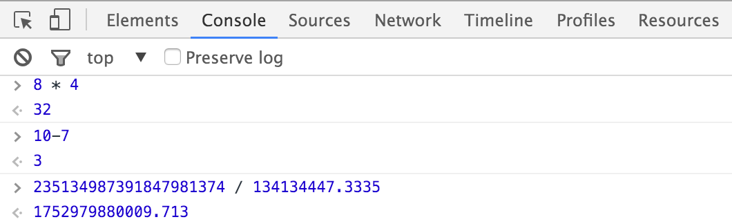 Numbers in JavaScript