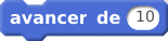 bloc avancer de 10