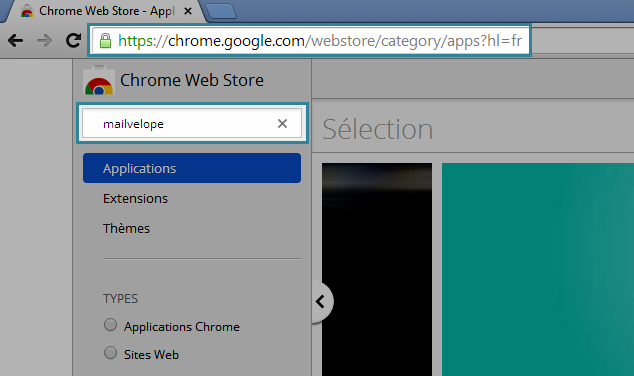 Téléchargement de Mailvelope pour Chrome