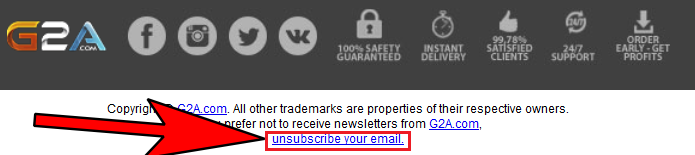 Un e-mail publicitaire n'est pas considéré comme du spam si il comporte un lien permettant de se désinscrire facilement du programme