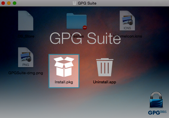 Installation de GPG sous Mac