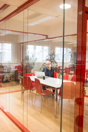 The isolated spaces, where you can work and meet whenever you want!