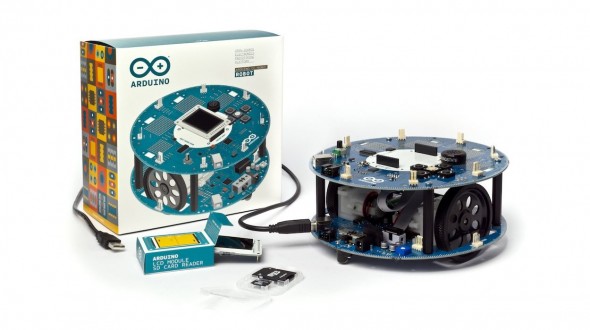 Une exemple de kit robot proposé par Arduino (www.geek.com)
