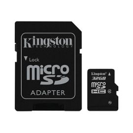 Carte micro SD 256 MB avec adaptateur