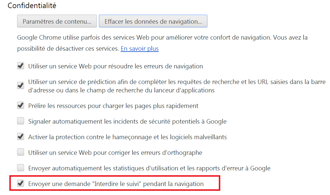Envoyer une demande