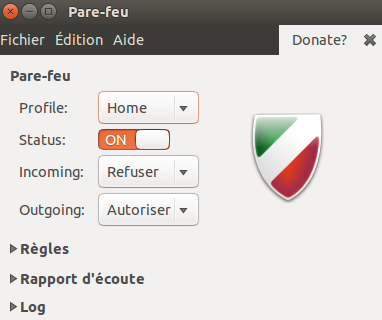 Pare-feu activé