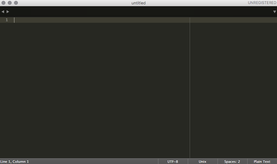 Abriendo Sublime Text