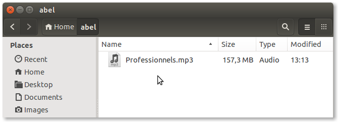 Mon fichier crypté