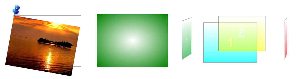 Quelques-uns des effets que nous allons créer en CSS !