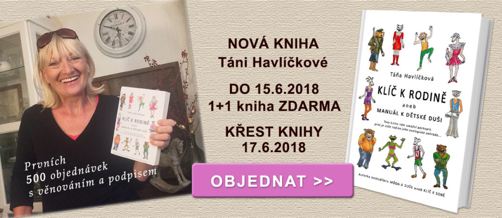 Táňa Havlíčková - knha Klíč k rodině aneb Manuál k dětské duši