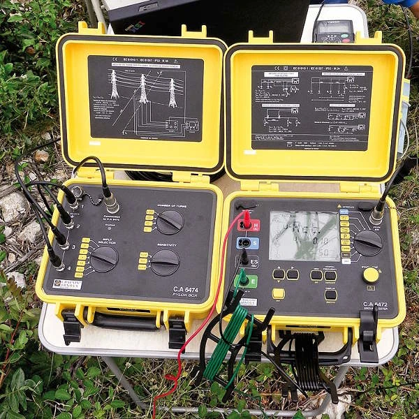 The Chauvin Arnoux CA6472 Pylon Maintenance Tester