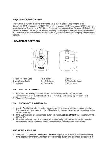 Surveillance Cam 119200W - Tasco