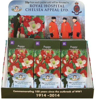 Royal Hospital Chelsea Hospital Appeal counter top display