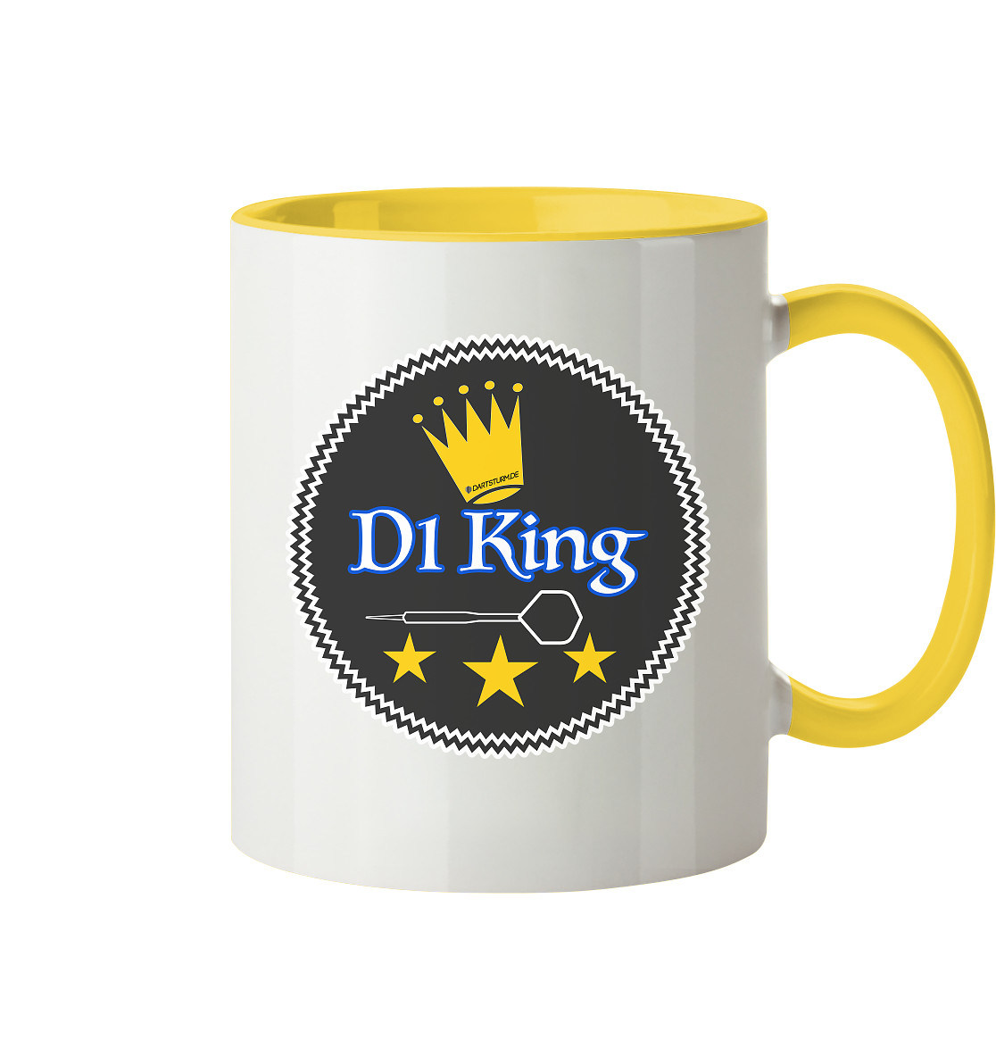DartSturm.de - Король D1 - Тассе Цвайфарбиг