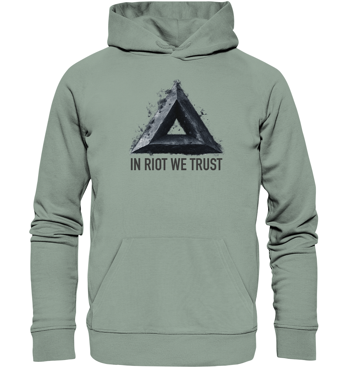 IN RIOT WE TRUST - Organic Hoodie