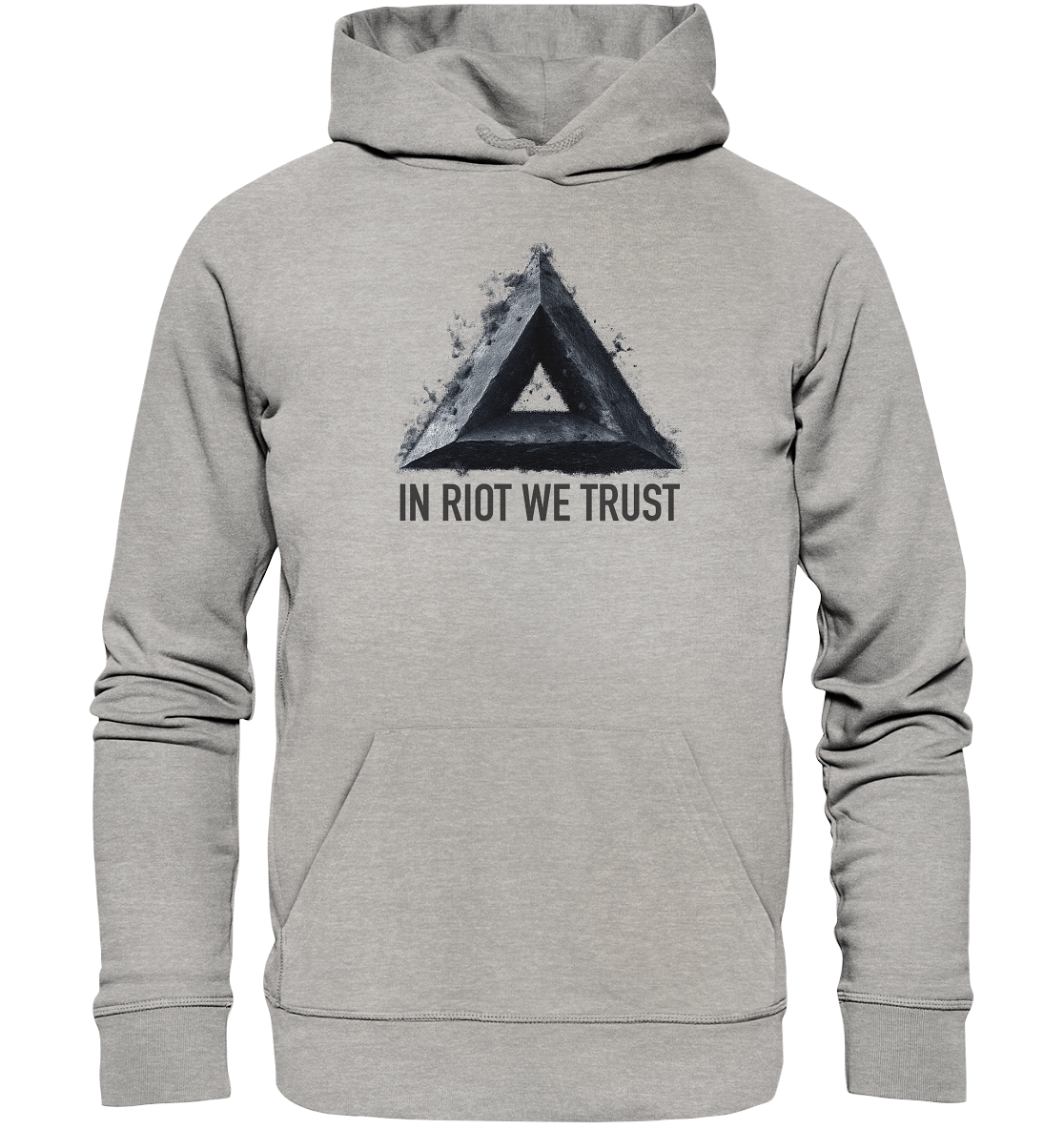 IN RIOT WE TRUST - Organic Hoodie