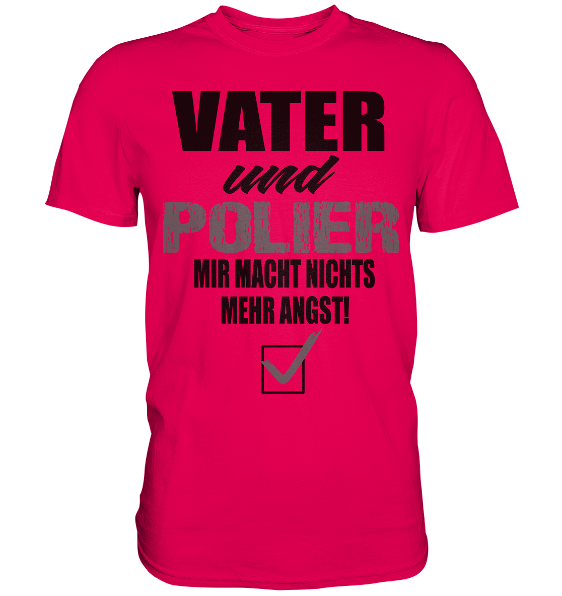 Vater und Polier Vatertag Polier Tiefbau Straßenbau Vatertag Spruch - Premium - Bild 10 von 13