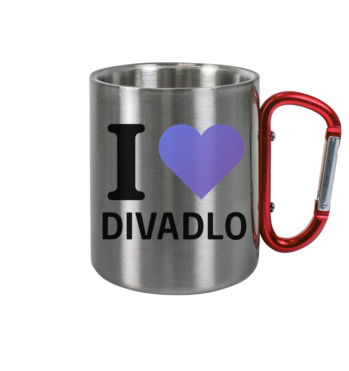 Nerezová hrnek I ❤️ DIVADLO