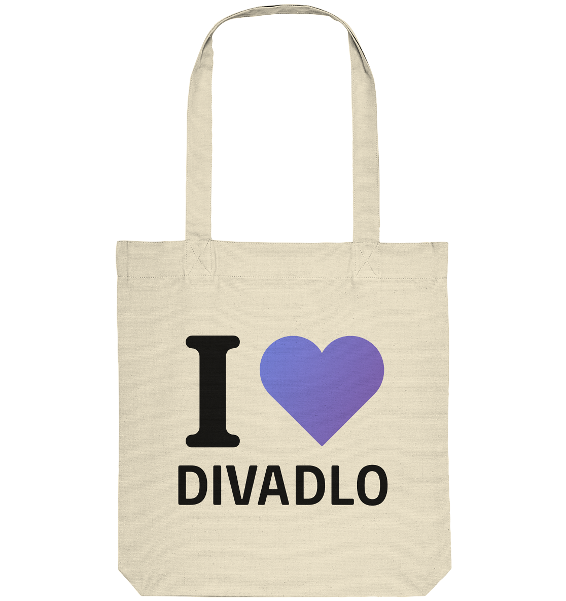 Plátěná taška I ❤️ DIVADLO