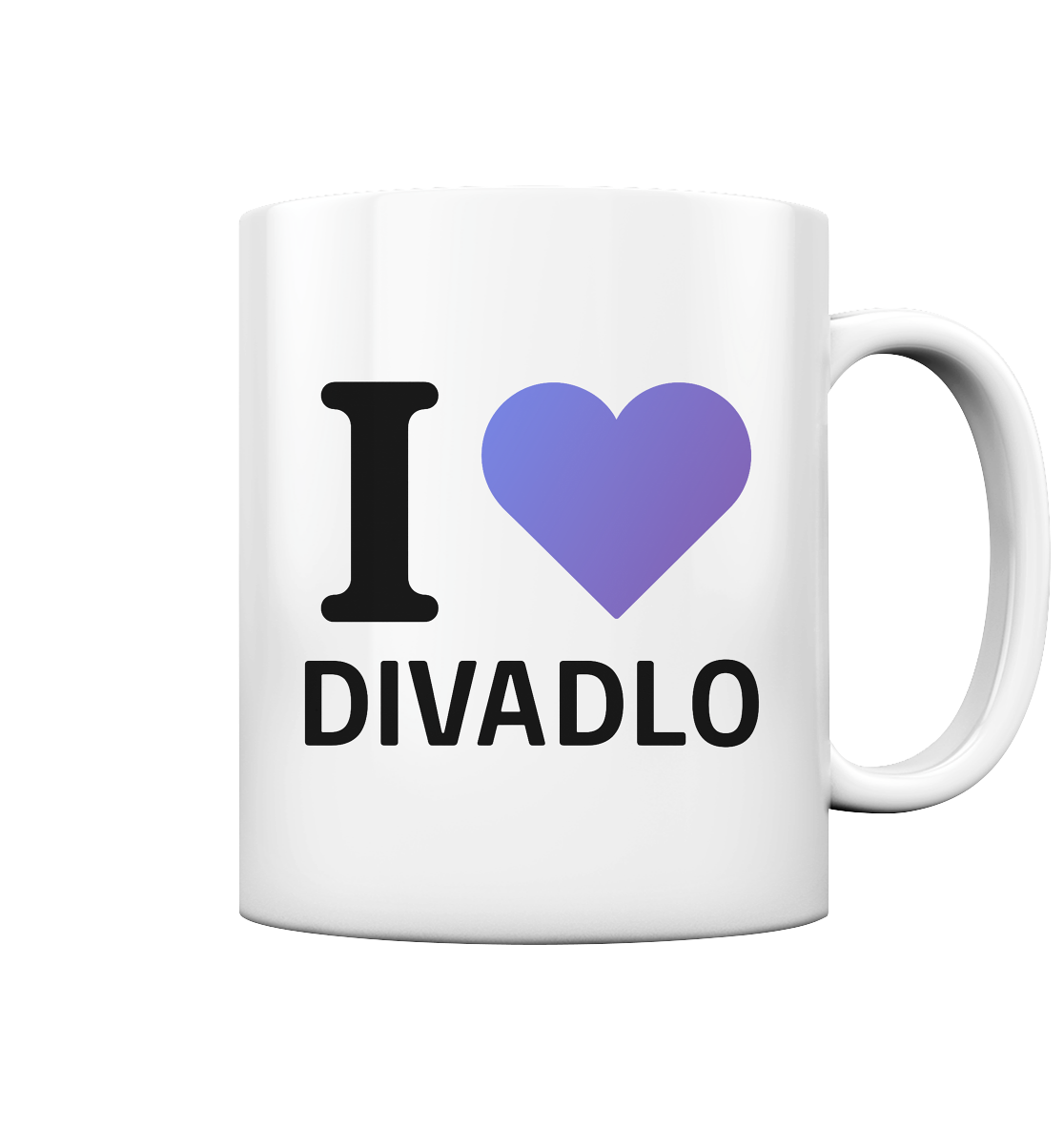 Hrnek I ❤️ DIVADLO