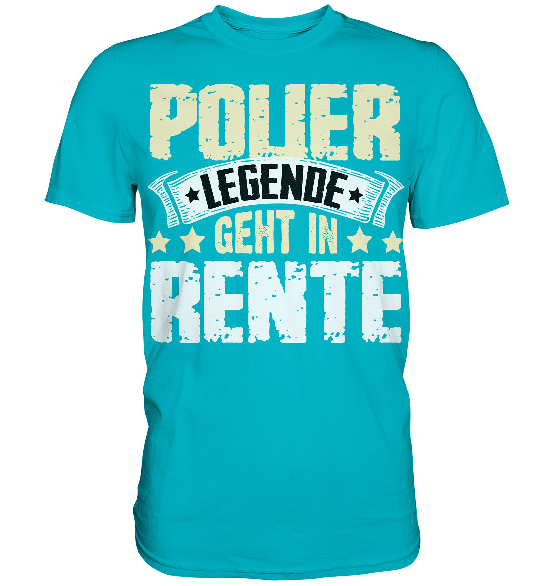 Polier Legende Rente Shirt – Lustiges Ruhestand Tiefbauer Rente - Premium Shi - Bild 10 von 10