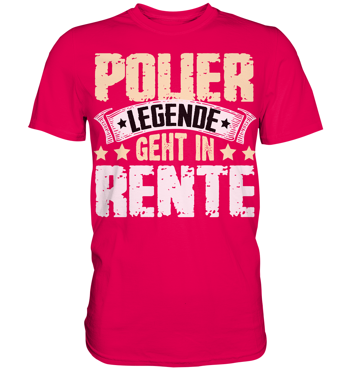 Polier Legende Rente Shirt – Lustiges Ruhestand Tiefbauer Rente - Premium Shi - Bild 9 von 10