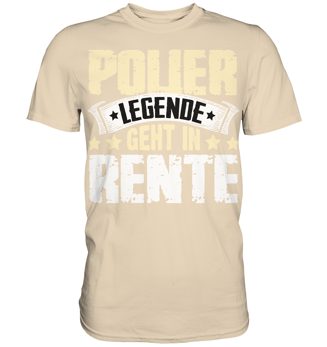 Polier Legende Rente Shirt – Lustiges Ruhestand Tiefbauer Rente - Premium Shi - Bild 7 von 10