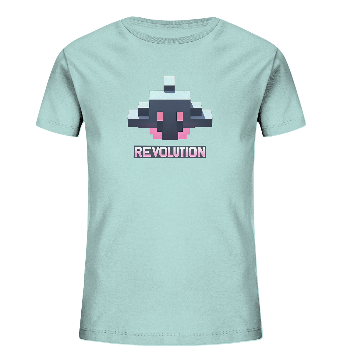 REVOLUTION 8 BIT  - Kids Organic Shirt