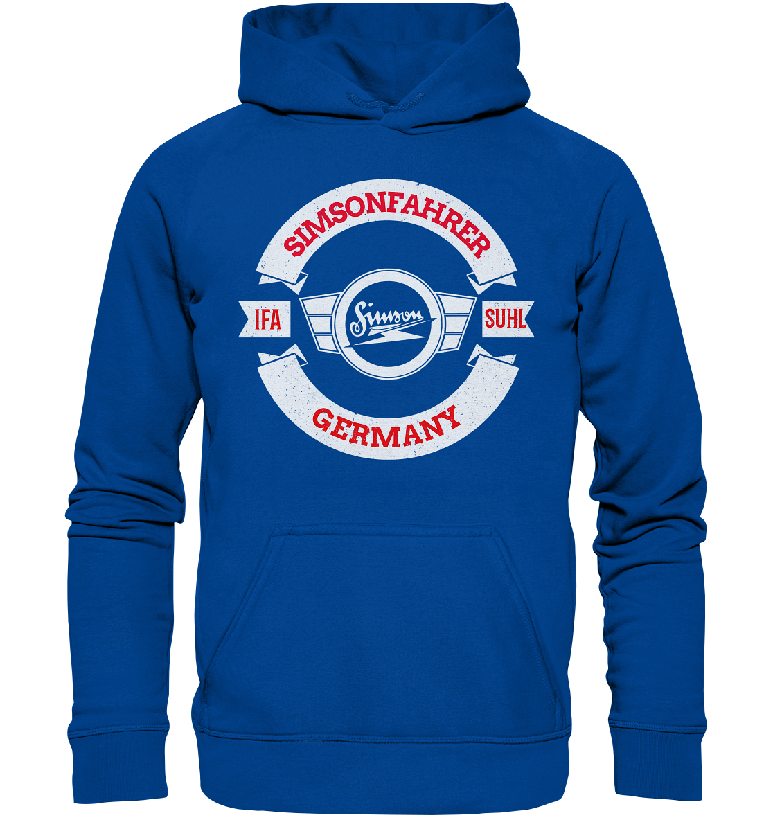 Hoodie Simson IFA Suhl VEB DDR Kult Rocker Geschenk Schwalbe SR1 2 S50 51 - Bild 11 von 12