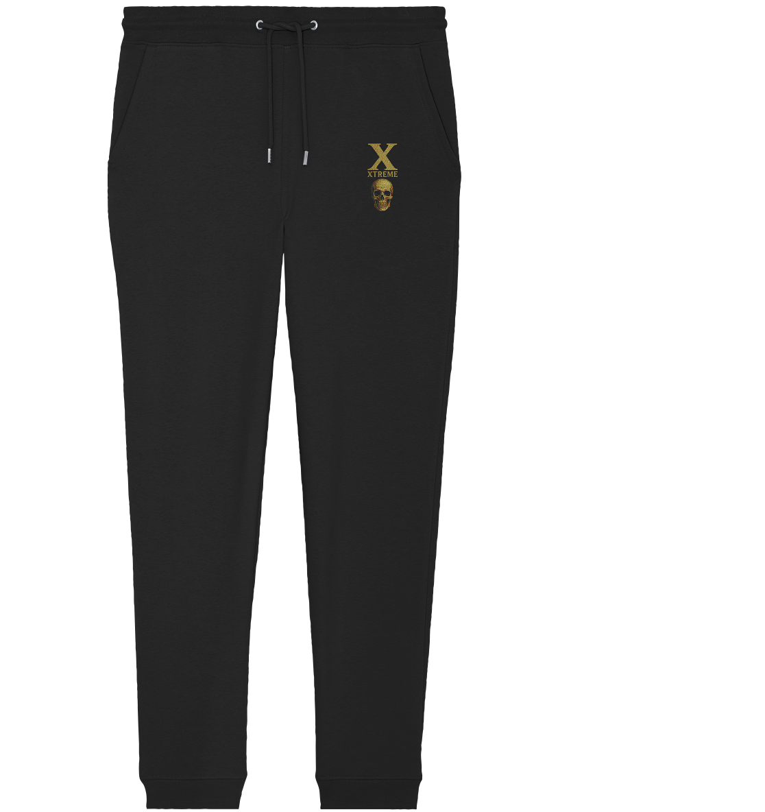 Jogginghose Unisex – Xtreme - Design - Stick – Schwarz – XS