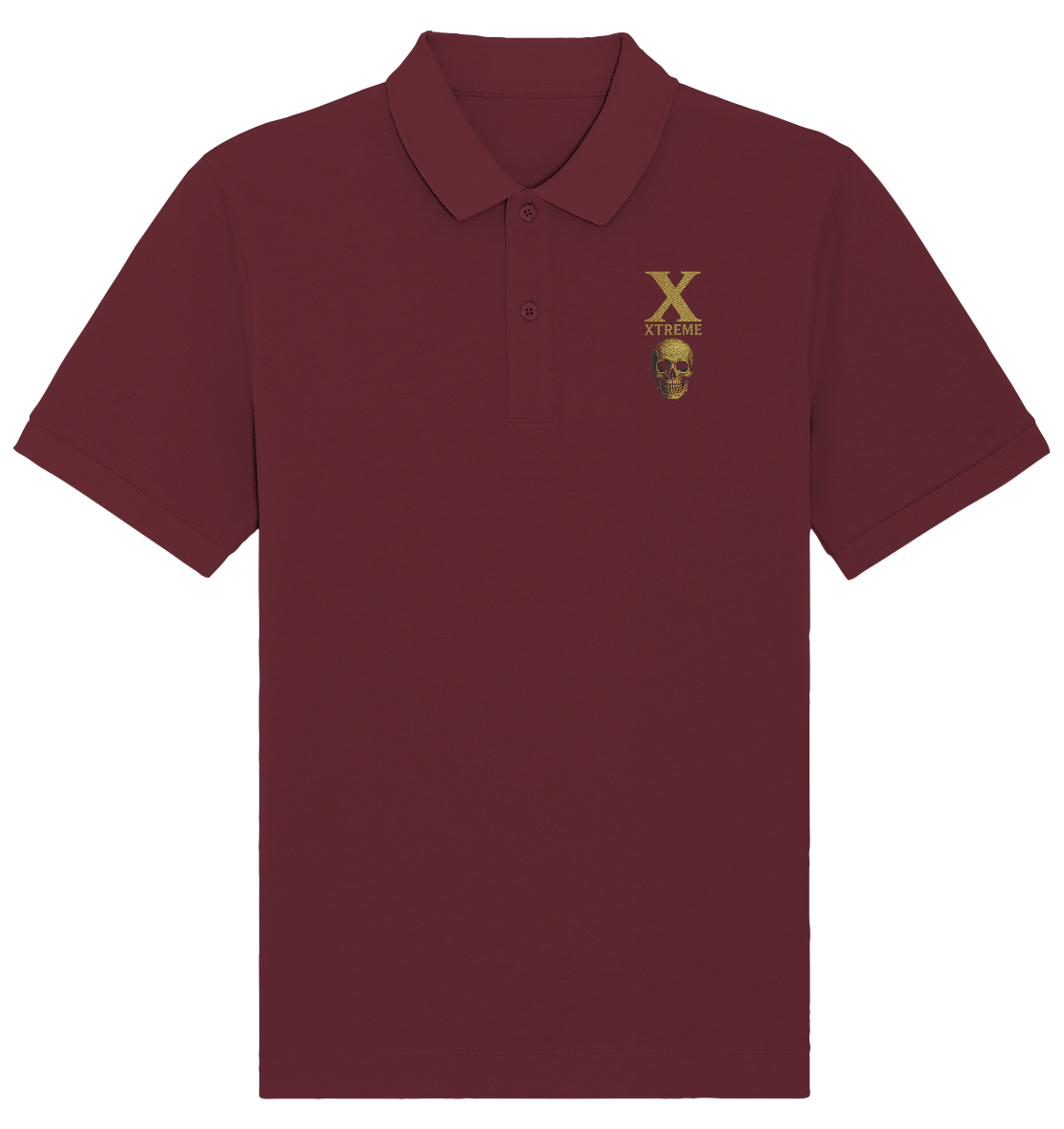T-Shirt Unisex – Xtreme - Design - Stick – Bordeauxrot – S