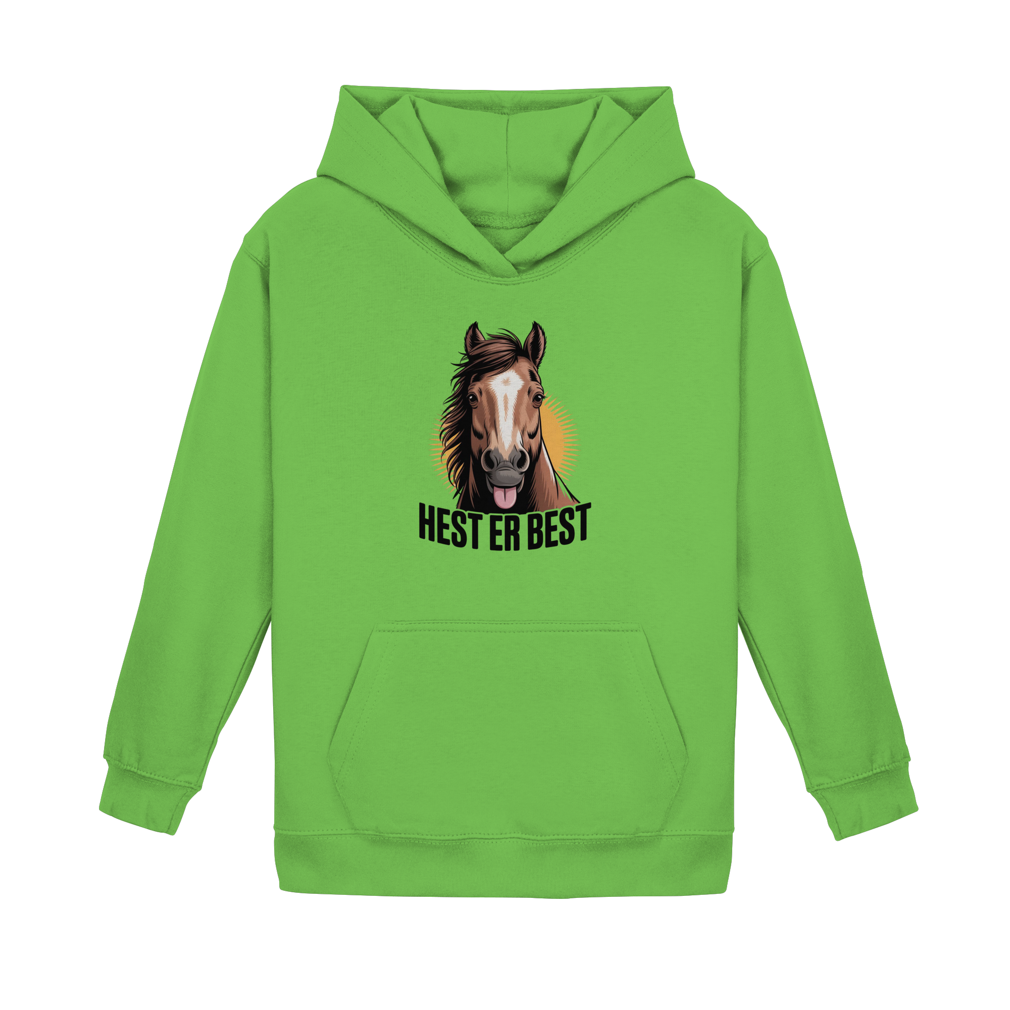 hest er best - Basic hettegenser for barn 2