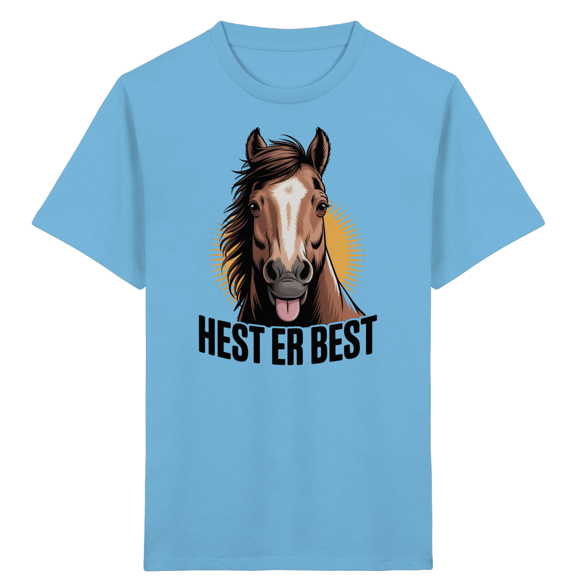 hest er best - Økologisk skjorte for barn 5